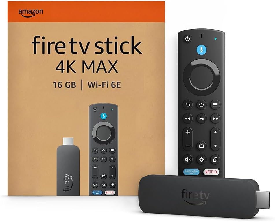Fire TV Stick 4K Max + Alexa Voice Remote Pro and others categories