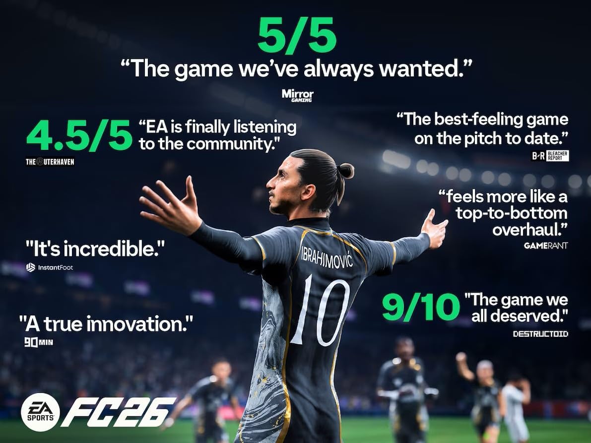 EA SPORTS FC 26 Standard Edition PS5 | Video Game | English and others Categories