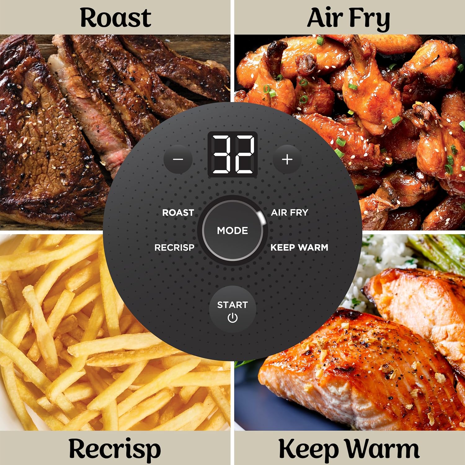 Ninja CRISPi Portable Air Fryer, 3.8L, 4-in-1: Air Fry, Roast, Keep Warm, Recrisp, Space Saving Compact Design, 2x Removable Glass Containers & Lids, 1700W, Stone FN101UKST and Others Categories