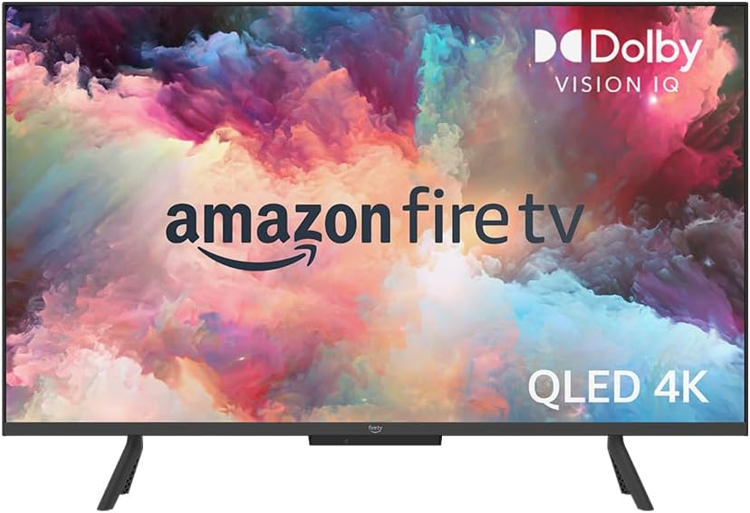 Amazon Fire TV 50-inch Omni QLED series 4K | UHD smart TV, Dolby Vision IQ, local dimming, hands free with Alexa and Others Categories